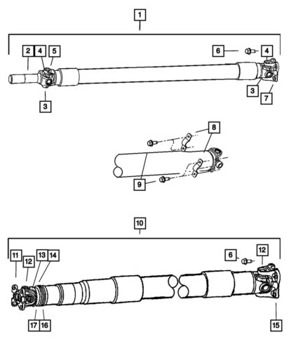 Genuine mopar drive shaft boot 5143068aa