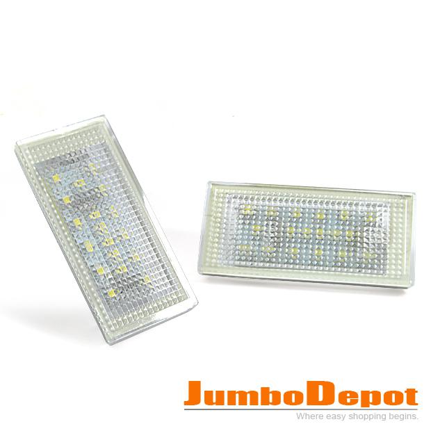 Brand new fit 1998-2003 bmw e46 18 smd led license plate light lamp new warranty