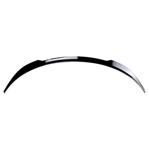 Glossy black rear spoiler trunk wings for tesla model y 2020 2021 2022