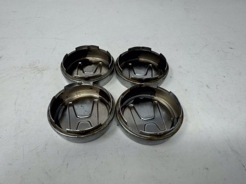 4 honda crv oem wheel center caps metal alloy finish