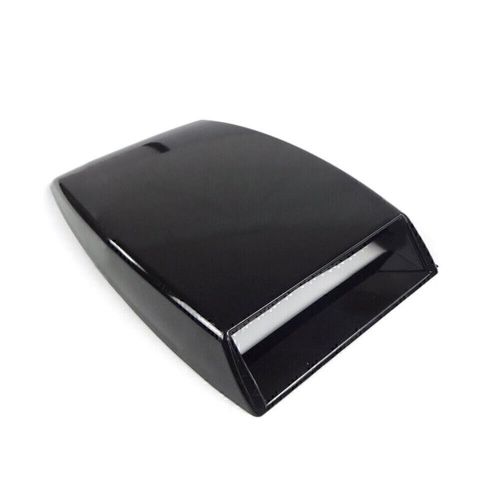 Black air flow vent cover intake hood scoop vent bonnet universal decorative