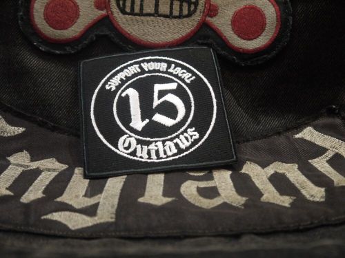 Support your local outlaws mc sylo official sew on patch style 3