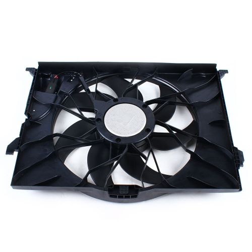 Radiator cooling fan assembly for mercedes benz s550 base sedan 2007-2013 600 w