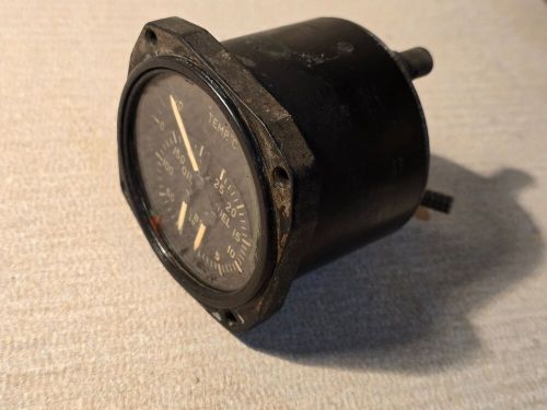 Vintage wwii electric  type b-7 aircraft gauge