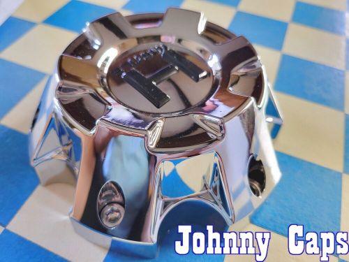 Hostile wheels # m-885 / hc-6001c chrome (6-lug) wheel center cap  [62] (qty. 1)