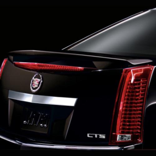 2012 cadillac cts sport sedan rear deck spoiler wing style black raven 19157099