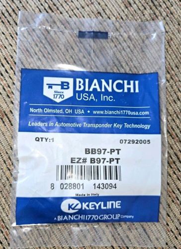 2  uncut chip transponder car key for chevy buick cadillac pontiac pk3 bb97-pt