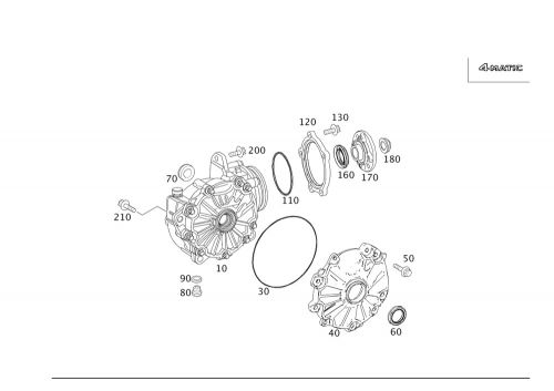 Genuine mercedes-benz radial shaft sealing ring 013-997-19-46