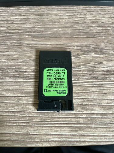 Jeppesen garmin 430 / 530 non-waas nav data card