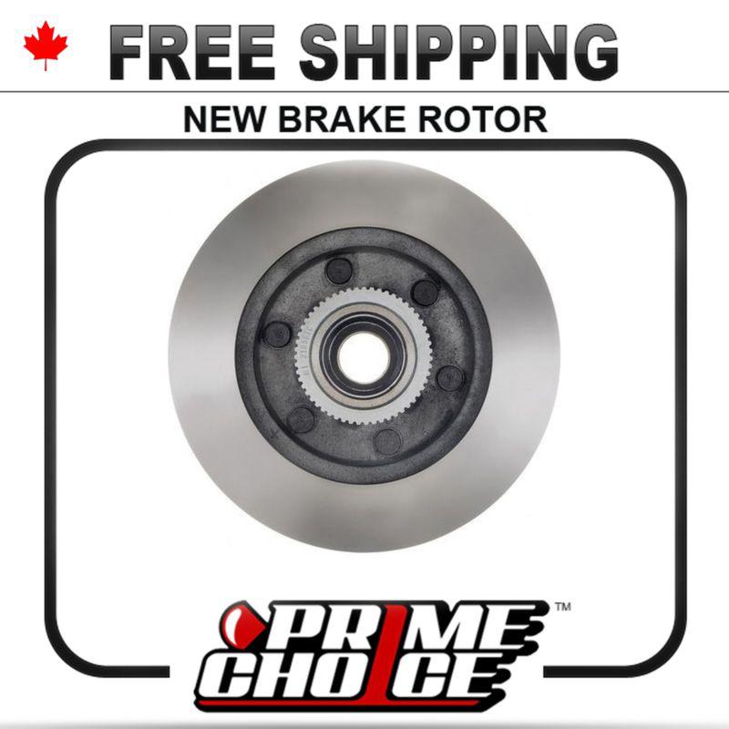 1 premium new disc brake rotor for front fits left driver / right passenger side