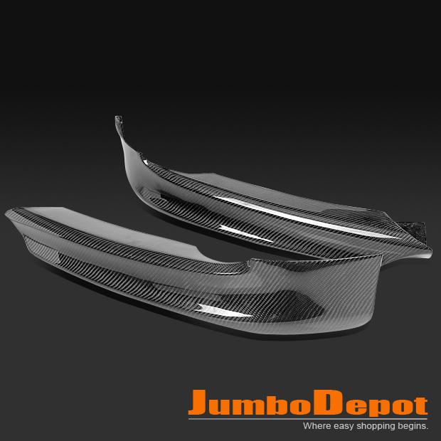 Carbon fiber front splitter lip spoiler bumper fender-guard for bmw e90 06 07 08