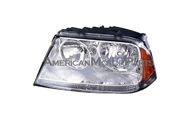 Left driver side replacement headlight head lamp w/o hid 03-04 lincoln navigator