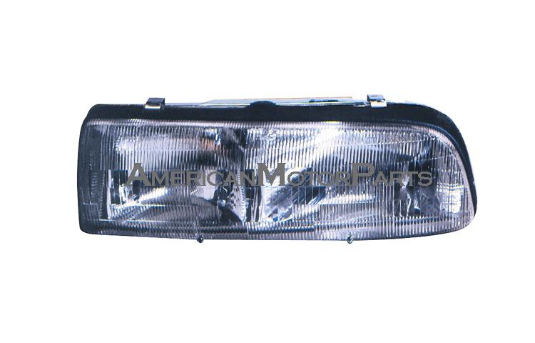 Left driver side replacement headlight 93-96 buick regal 4dr fwd - 16523101