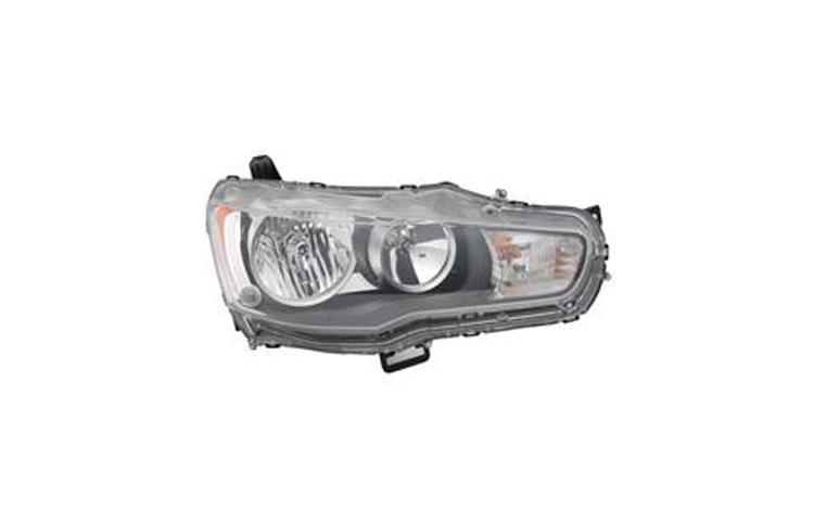 Passenger side replacement headlight w/o hid mitsubishi lancer evolution lancer