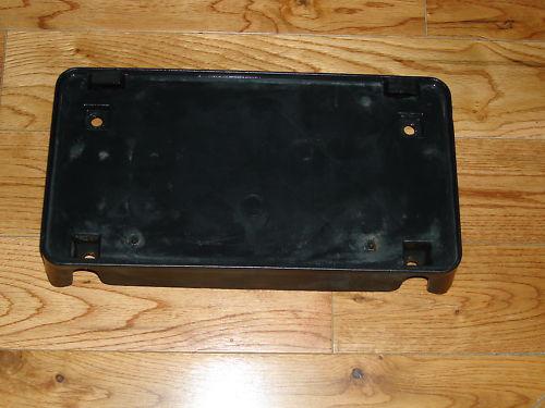 96 dodge caravan front license plate bracket holder 