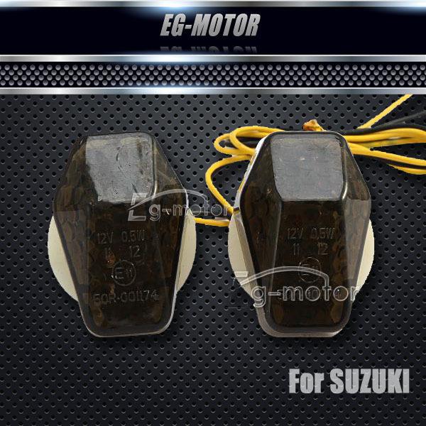 Smoke led mount turn signal for suzuki gsx-r 600 gsx-r 750 gsx-r 1000 bandit