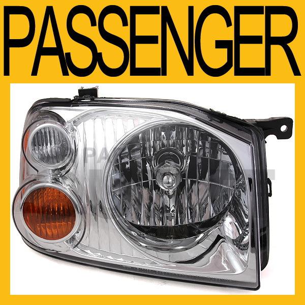 01-04 nissan frontier xe head light lamp assembly right replacement r/h new