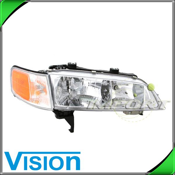 Passenger right side headlight + corner lights lamps assembly 94-97 honda accord