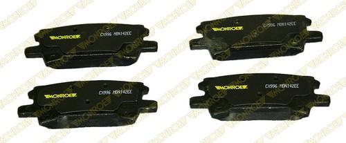 Monroe cx996 brake pad or shoe, rear-monroe ceramics brake pad