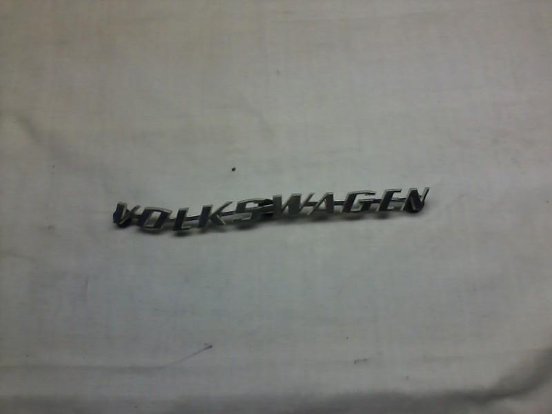   volkswagen engine cover emblem  vintage vw beetle bug car part