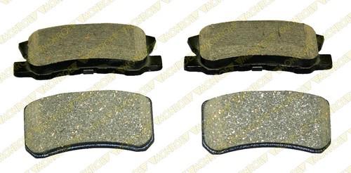 Monroe cx868 brake pad or shoe, rear-monroe ceramics brake pad