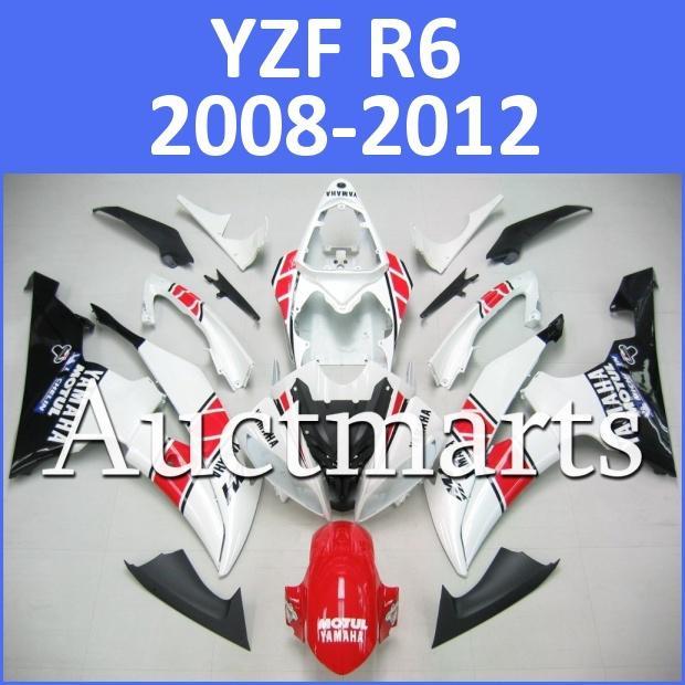 Fit yamaha yzf r6 08 09 10 11 12 yzfr6 2008 2009 2010 2011 2012 fairing i9 d10