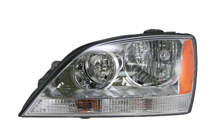 Depo driver & passenger side replacement headlight lamp 03-04 fit kia sorento