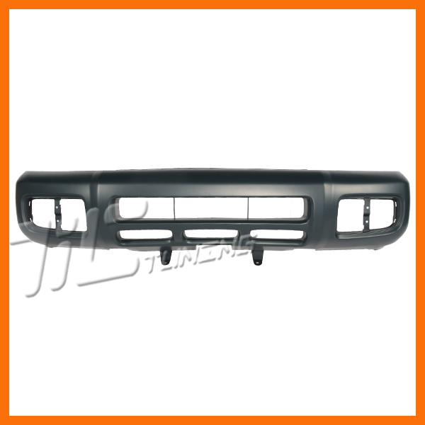 01-03 nissan pathfinder armada le se primered plastic front bumper facial