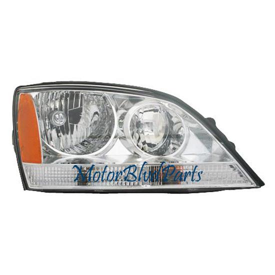 Fit 05-06 kia sorento w/o sport pkg headlamp passenger side