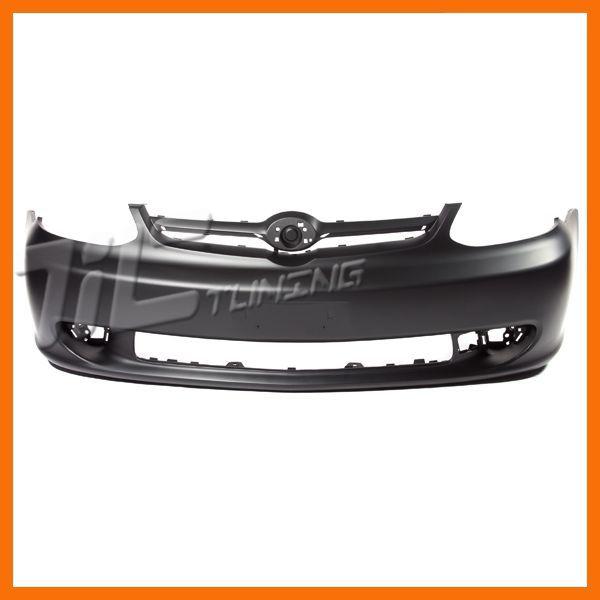 03 04 05 toyota echo base coupe front bumper cover new to1000253 primed plastic