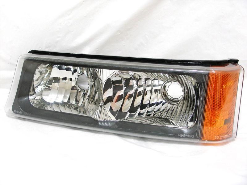 03 silverado 02 avalanche pickup corner park signal light lamp l h driver new