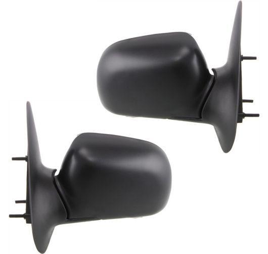 New pair set manual side view mirror assembly ford ranger and mazda pickup truck