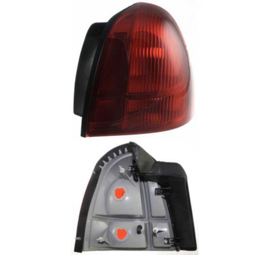 03-11 lincoln town car rear brake light taillight lamp right side rh passenger