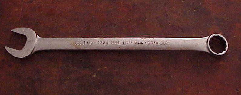 Proto professional wrench 12 point 1 1/8"