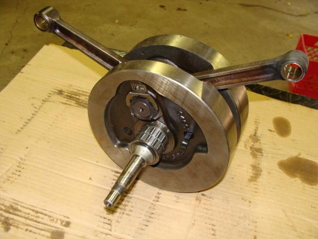 1980 harley shovelhead super glide superglide fxe crank crankshaft w/ jim's kit