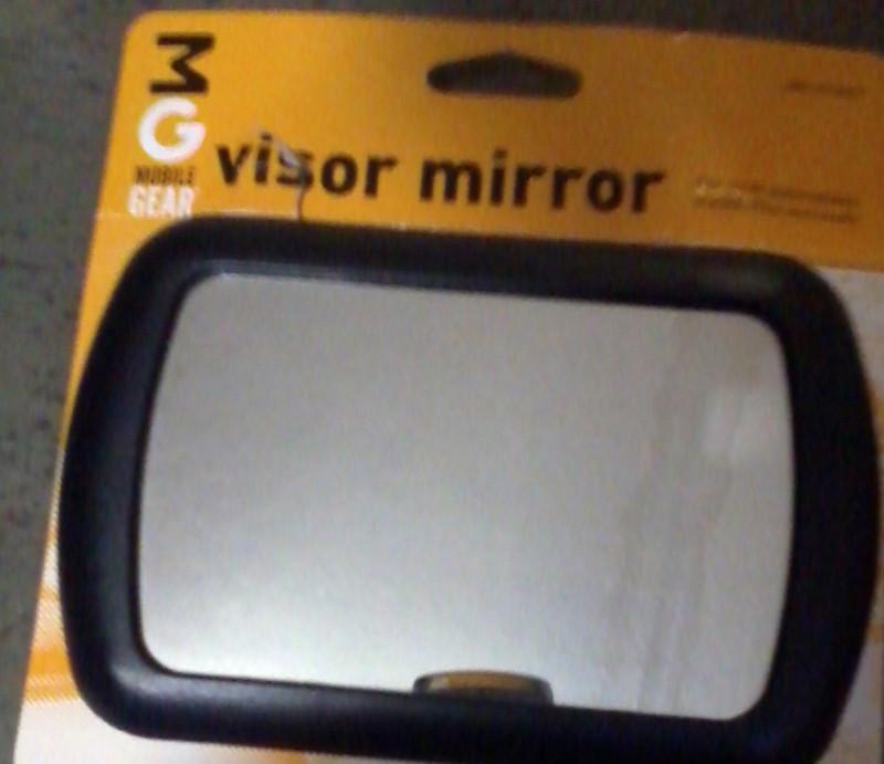 Visor mirror - clipon accessory for your car, truck or boat.