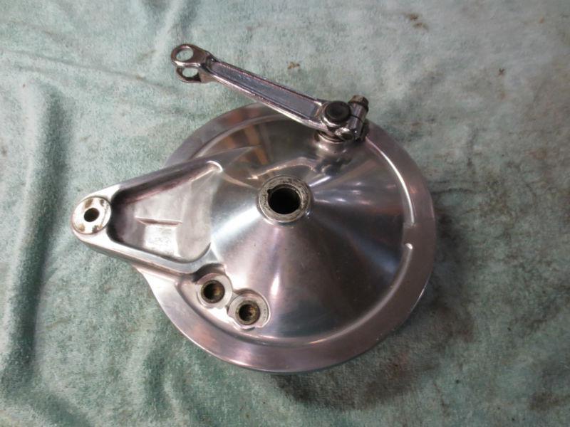 2002 honda shadow ace vt750 rear brake drum hub  nice