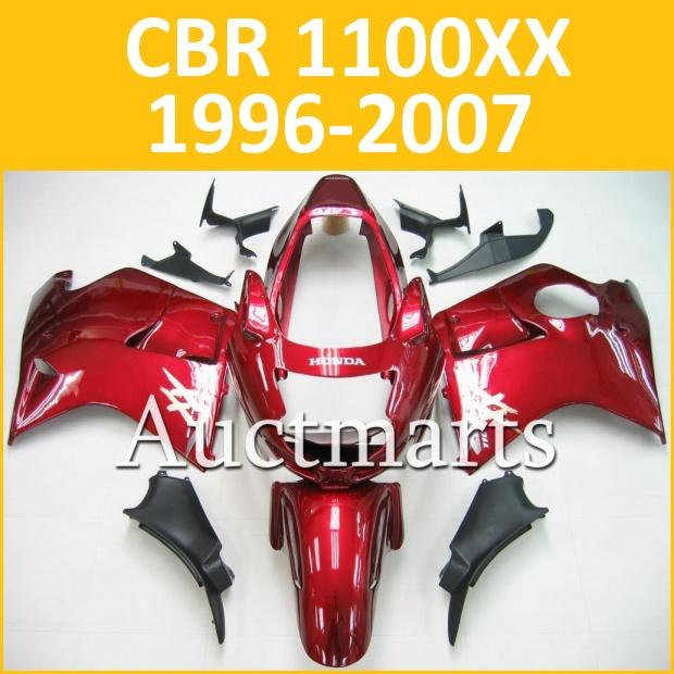 Fit honda cbr1100xx 1100xx super blackbird fairing kit abs plastics j4 b02