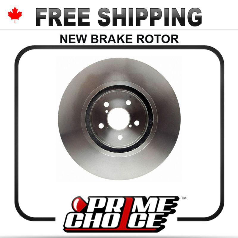 1 premium new disc brake rotor for front fits left driver / right passenger side