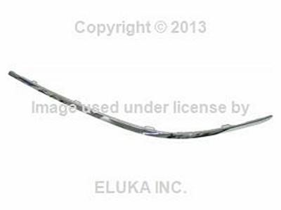 Bmw genuine impact strip cover - bumper (chrome) left e65 e66