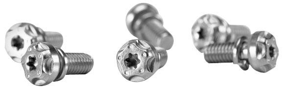 2 brothers exhaust torx screw kit - stainless steel 005-001-ss