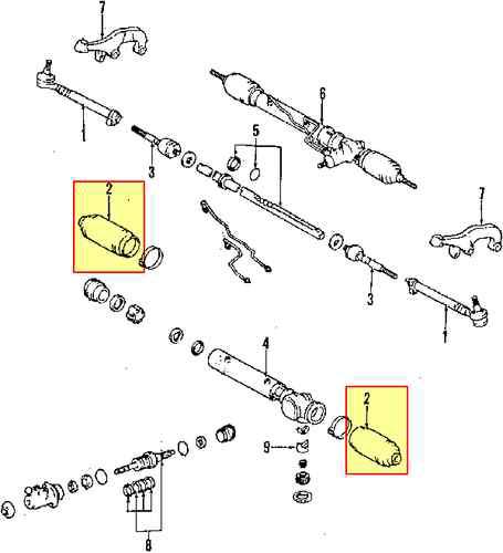 Toyota 4553535030 genuine oem factory original tie rod boot