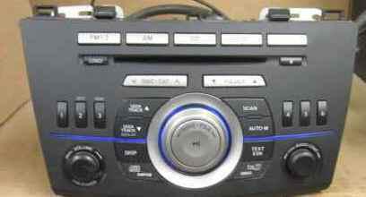 2010 10 mazda 3 mp3 6 disc cd radio oem lkq