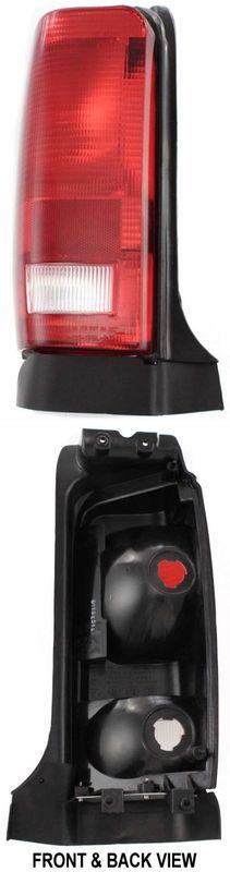 Tail light brake lamp rear lens & housing pair set driver & passenger sides