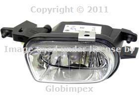 Mercedes w203 (05-07) fog light left front oem new + 1 year warranty