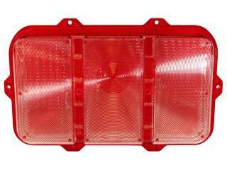 1970 mustang taillight lens with fomoco script (ea)