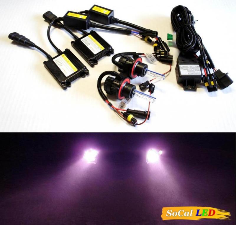 All new 9008 h13 30000k pink purple slim ballasts bi-xenon headligt hid kit s0