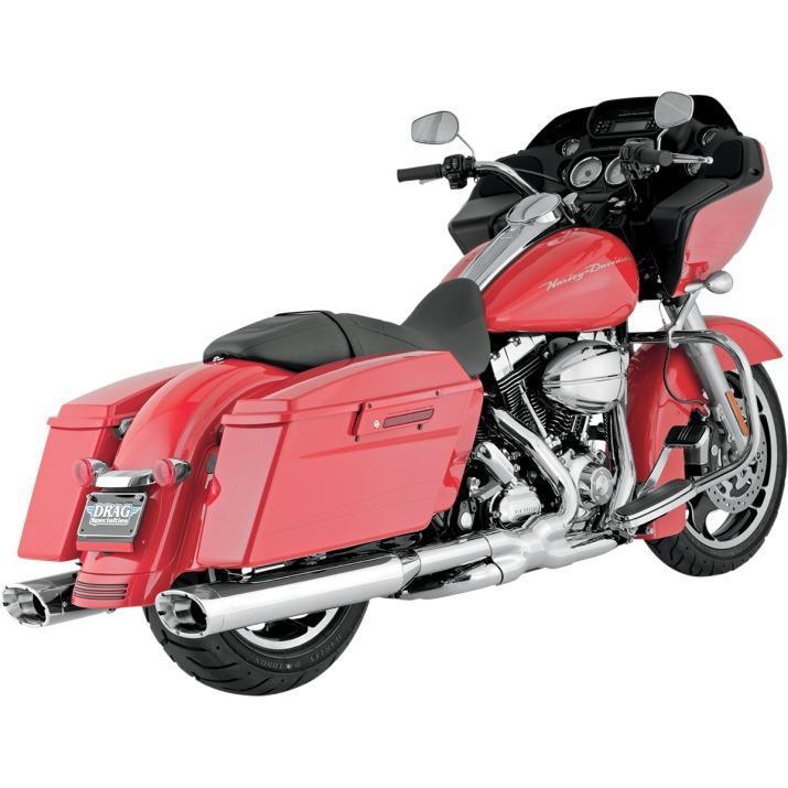 Vance & hines monster oval slip-ons - chrome with chrome tips  16755