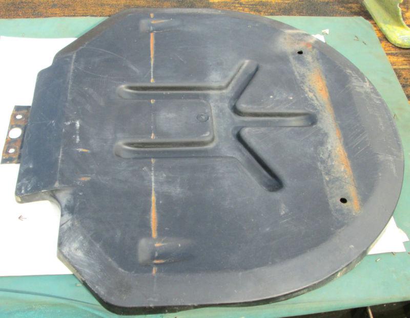 1975 1976 1977 corvette original spare tire carrier tub cover top lid 