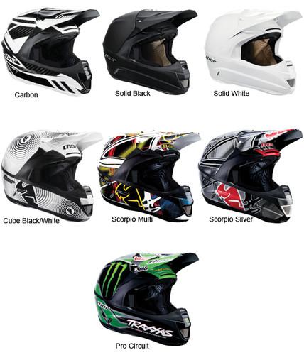 Thor men's force mx helmet all sizes & colors new with tags in box!!!